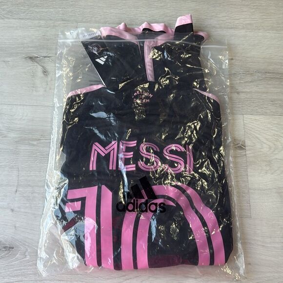 Adidas Lionel Messi Inter Miami CF 2022/23 Black Authentic Jersey Large Nwt - Picture 5 of 8